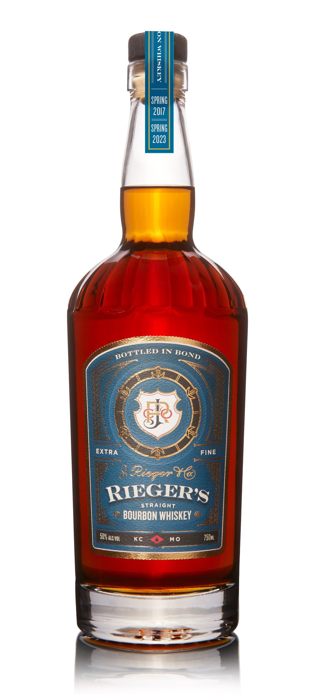 Rieger's Straight Bourbon Whiskey Bottled In Bond